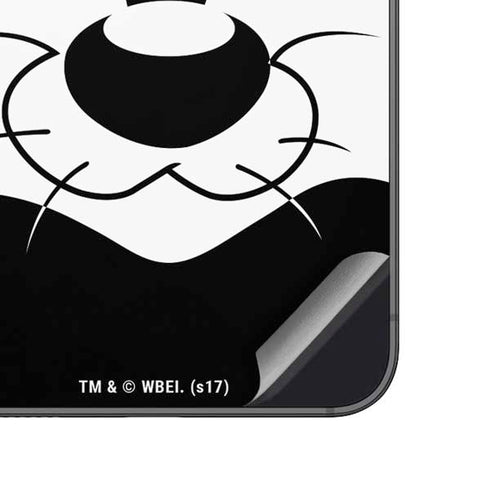 Looney Tunes Sylvester the Cat Black and White Galaxy A14 5G Skin