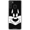 Looney Tunes Sylvester the Cat Black and White Galaxy A21 Clear Case