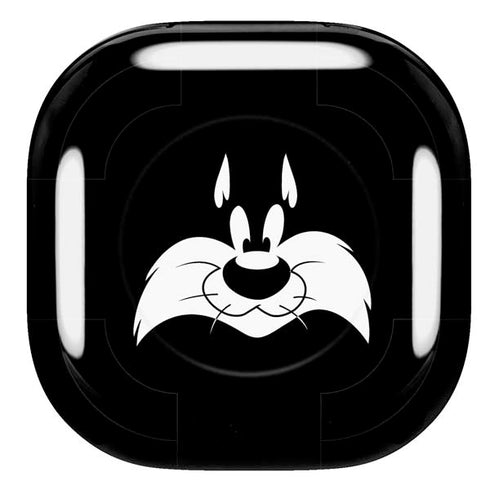 Looney Tunes Sylvester the Cat Black and White Galaxy Buds Pro Skin