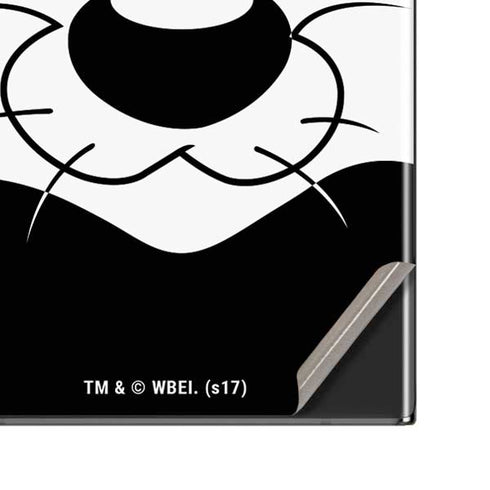 Looney Tunes Sylvester the Cat Black and White Galaxy Note20 Ultra 5G Skin