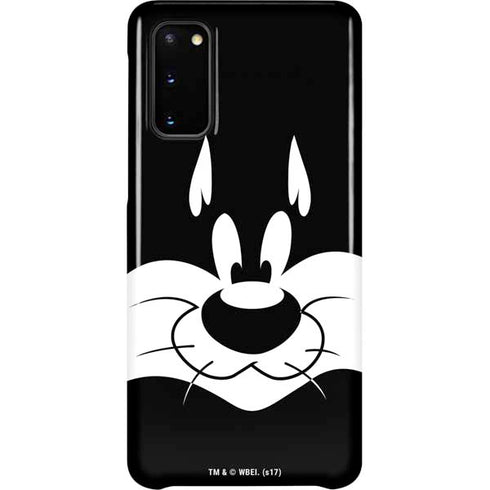 Looney Tunes Sylvester the Cat Black and White Galaxy S20 Lite Case