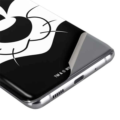 Looney Tunes Sylvester the Cat Black and White Galaxy S20 Skin