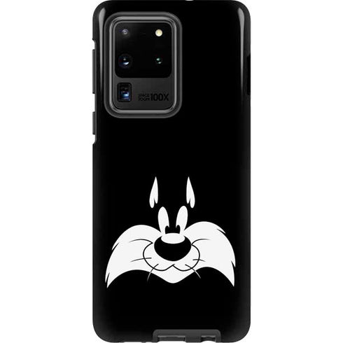 Looney Tunes Sylvester the Cat Black and White Galaxy S20 Ultra 5G Pro Case