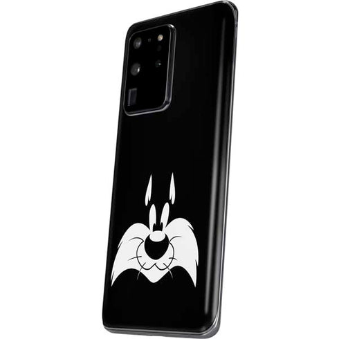 Looney Tunes Sylvester the Cat Black and White Galaxy S20 Ultra 5G Skin