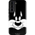 Looney Tunes Sylvester the Cat Black and White Galaxy S22 Pro Case