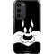 Looney Tunes Sylvester the Cat Black and White Galaxy S23 Plus Pro Case