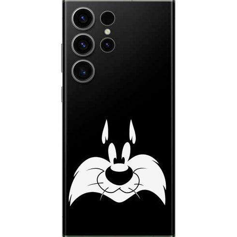 Looney Tunes Sylvester the Cat Black and White Galaxy S23 Ultra Skin