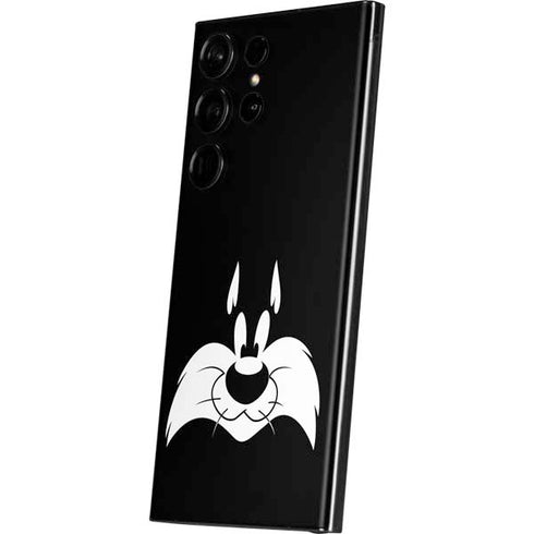 Looney Tunes Sylvester the Cat Black and White Galaxy S23 Ultra Skin