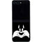 Looney Tunes Sylvester the Cat Black and White Galaxy Z Flip5 5G Skin