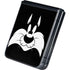 Looney Tunes Sylvester the Cat Black and White Galaxy Z Flip5 5G Skin