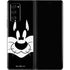 Looney Tunes Sylvester the Cat Black and White Galaxy Z Fold2 5G Skin