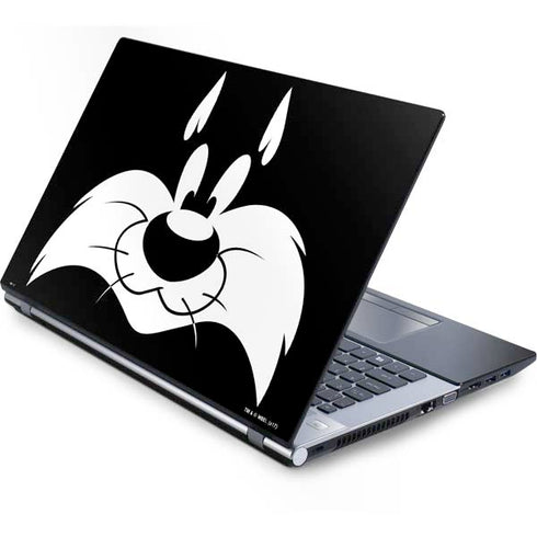 Looney Tunes Sylvester the Cat Black and White Generic Laptop Skin