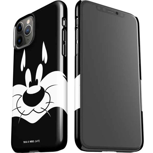 Looney Tunes Sylvester the Cat Black and White iPhone 11 Pro Lite Case