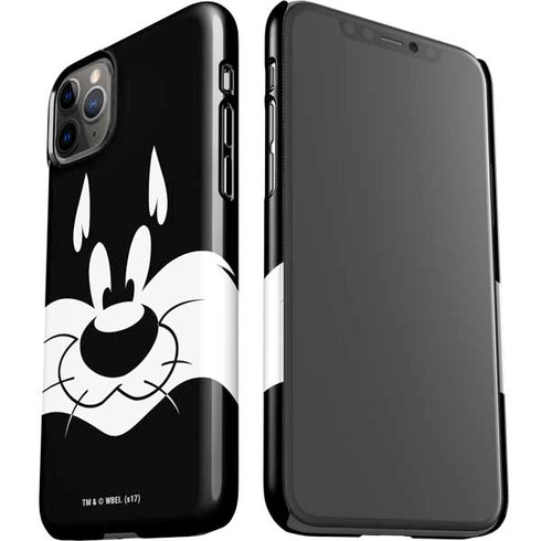 Looney Tunes Sylvester the Cat Black and White iPhone 11 Pro Max Lite Case