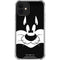 Looney Tunes Sylvester the Cat Black and White iPhone 12 Mini Clear Case