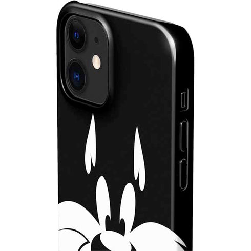 Looney Tunes Sylvester the Cat Black and White iPhone 12 Mini Lite Case