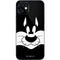 Looney Tunes Sylvester the Cat Black and White iPhone 12 Mini Skin