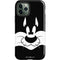 Looney Tunes Sylvester the Cat Black and White iPhone 12 Pro Max Impact Case