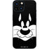 Looney Tunes Sylvester the Cat Black and White iPhone 13 Mini Skin