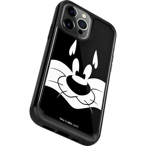 Looney Tunes Sylvester the Cat Black and White iPhone 13 Pro Cargo Case