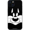 Looney Tunes Sylvester the Cat Black and White iPhone 13 Skin