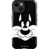 Looney Tunes Sylvester the Cat Black and White iPhone 15 Plus Impact Case