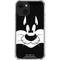 Looney Tunes Sylvester the Cat Black and White iPhone 14 Plus Clear Case
