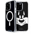 Looney Tunes Sylvester the Cat Black and White iPhone 15 Pro MagSafe Case