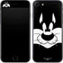 Looney Tunes Sylvester the Cat Black and White iPhone 8 Skin