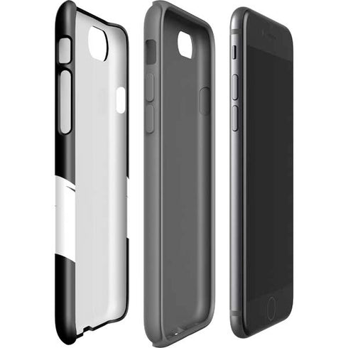 Looney Tunes Sylvester the Cat Black and White iPhone SE (2nd & 3rd Gen) Pro Case