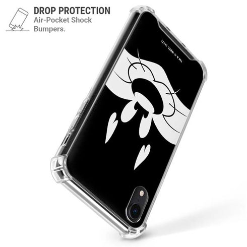 Looney Tunes Sylvester the Cat Black and White iPhone XR Clear Case