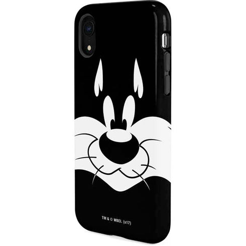 Looney Tunes Sylvester the Cat Black and White iPhone XR Pro Case