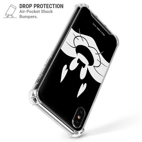 Looney Tunes Sylvester the Cat Black and White iPhone XS Max Clear Case