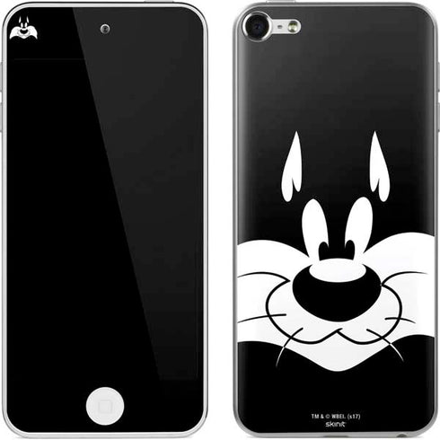 Looney Tunes Sylvester the Cat Black and White Apple iPod Skin