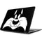 Looney Tunes Sylvester the Cat Black and White Apple MacBook Skin