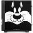 Looney Tunes Sylvester the Cat Black and White NZXT H510 Compact ATX Mid-Tower Case Skin
