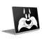 Looney Tunes Sylvester the Cat Black and White Surface Book 2 15in Skin