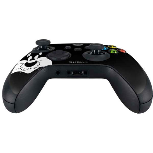 Looney Tunes Sylvester the Cat Black and White Xbox Series X Controller Skin