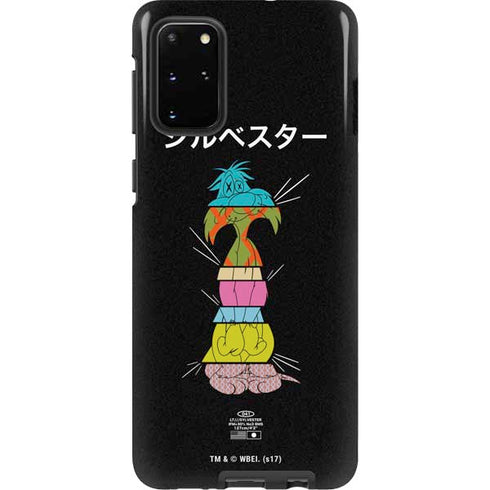 Looney Tunes Sylvester the Cat Sliced Juxtapose Galaxy S20 Plus Pro Case