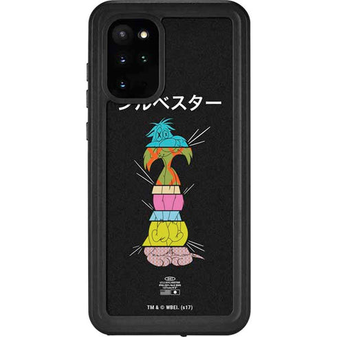 Looney Tunes Sylvester the Cat Sliced Juxtapose Galaxy S20 Plus Waterproof Case