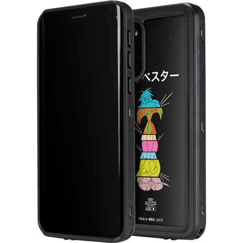 Looney Tunes Sylvester the Cat Sliced Juxtapose Galaxy S20 Plus Waterproof Case