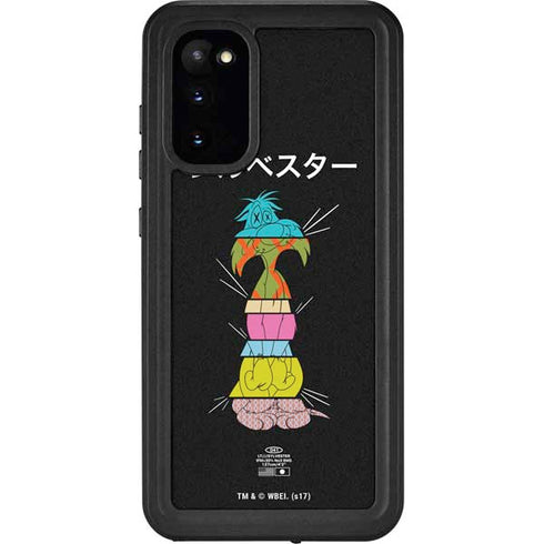 Looney Tunes Sylvester the Cat Sliced Juxtapose Galaxy S20 Waterproof Case