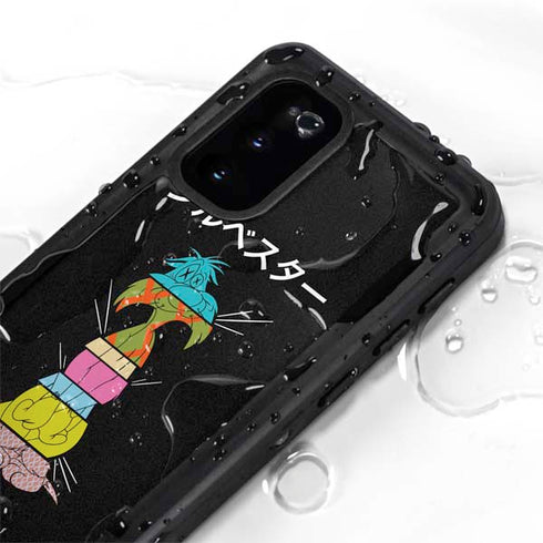 Looney Tunes Sylvester the Cat Sliced Juxtapose Galaxy S20 Waterproof Case