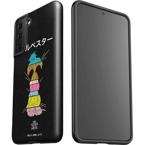 Looney Tunes Sylvester the Cat Sliced Juxtapose Galaxy S21 Plus 5G Pro Case