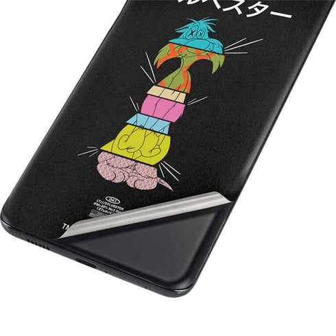 Looney Tunes Sylvester the Cat Sliced Juxtapose Galaxy S21 Ultra 5G Skin