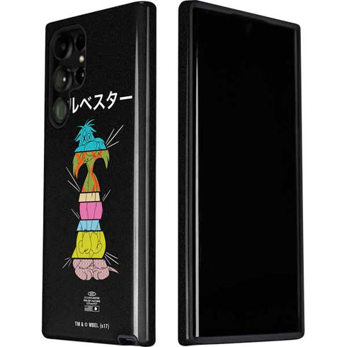 Looney Tunes Sylvester the Cat Sliced Juxtapose Galaxy S22 Ultra Pro Case