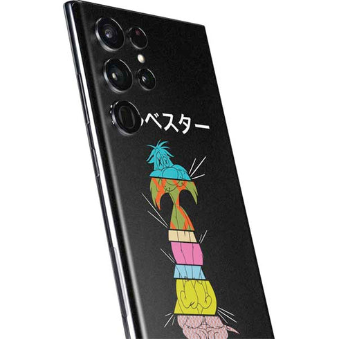 Looney Tunes Sylvester the Cat Sliced Juxtapose Galaxy S22 Ultra Skin