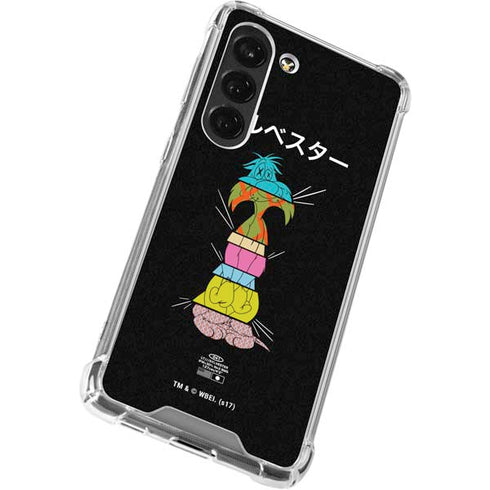 Looney Tunes Sylvester the Cat Sliced Juxtapose Galaxy S23 Clear Case