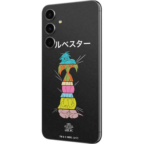 Looney Tunes Sylvester the Cat Sliced Juxtapose Galaxy S23 FE Skin