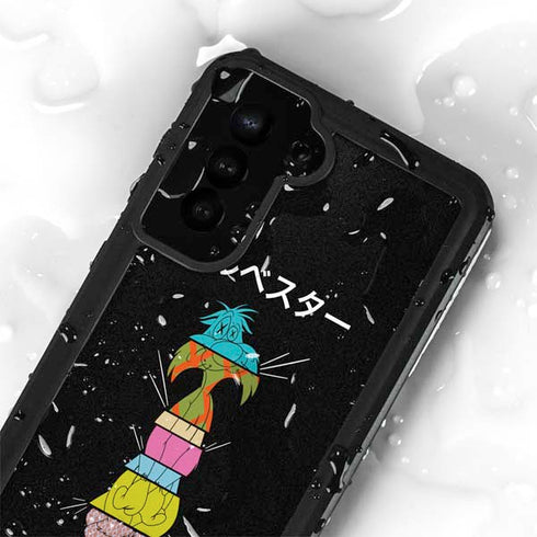 Looney Tunes Sylvester the Cat Sliced Juxtapose Galaxy S23 Waterproof Case
